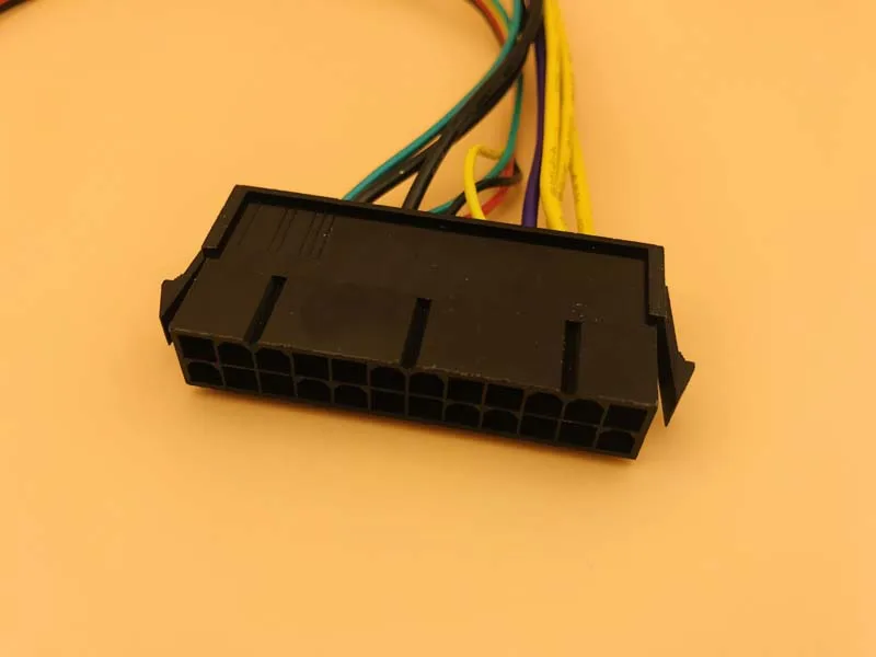 10 pcs 30 cm atx 24pin 6pin pcie psu 전원 어댑터 케이블 18awg 전원 공급 장치 hp z220 z230 sff 서버 워크 스테이션 마더 보드