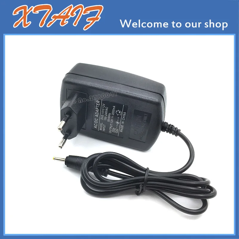 Штепсельная Вилка европейского стандарта, 12 В, 2,5 мм для android OS, универсальное зарядное устройство для планшета teclast x98