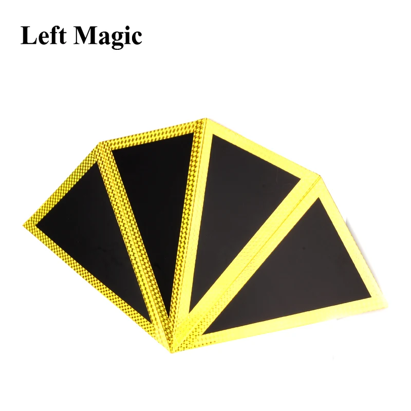 Funnel (Four-Screen Fan) Production Magic Tricks Appearing Magie Stage Close Up Gimmick Prop Accessories