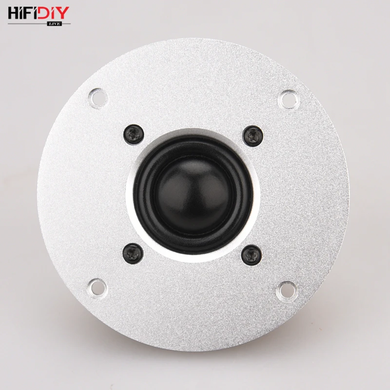 HIFIDIYLIVE Q1II 4 inch Tweeter Speaker Unit aluminum panel Black Silk membrane 8OHM30W Treble Loudspeaker 94/100/102/103/104mm