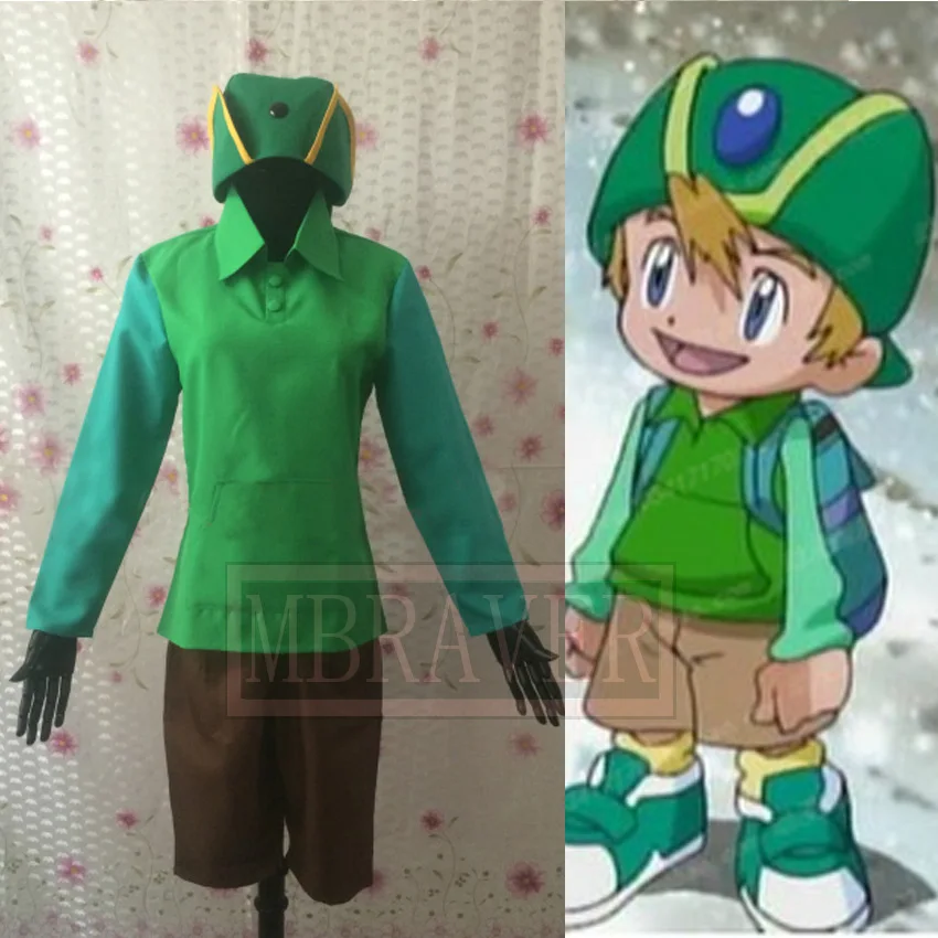 T.K. Takaishi Takeru Takaishi Halloween Birthday Party Cosplay Costume Custom Made Any Size