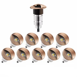 European Style Passage Corridor Gallery Landscape Recessed Lighting LED Plinth Lamp Rate Output Power 0.6W 10pcs/set F101X-10
