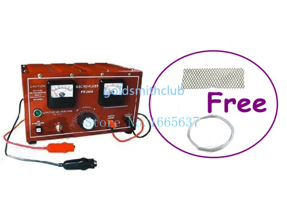 

Jewelry Tools Plating Rectifer + (Free) 1pc Titanium Mesh & 1 pc Condiut , Jewelry Electroplating Tools , Jewelry Rectifier