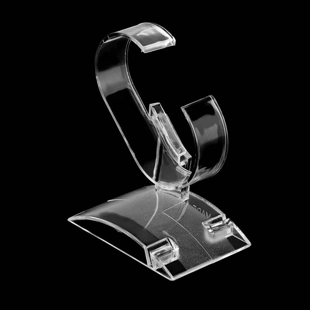 Plastic Wrist Watch Display Rack Holder Sale Show Case Stand Tool Clear Jewelry Packaging Total Height Watch Display Stand