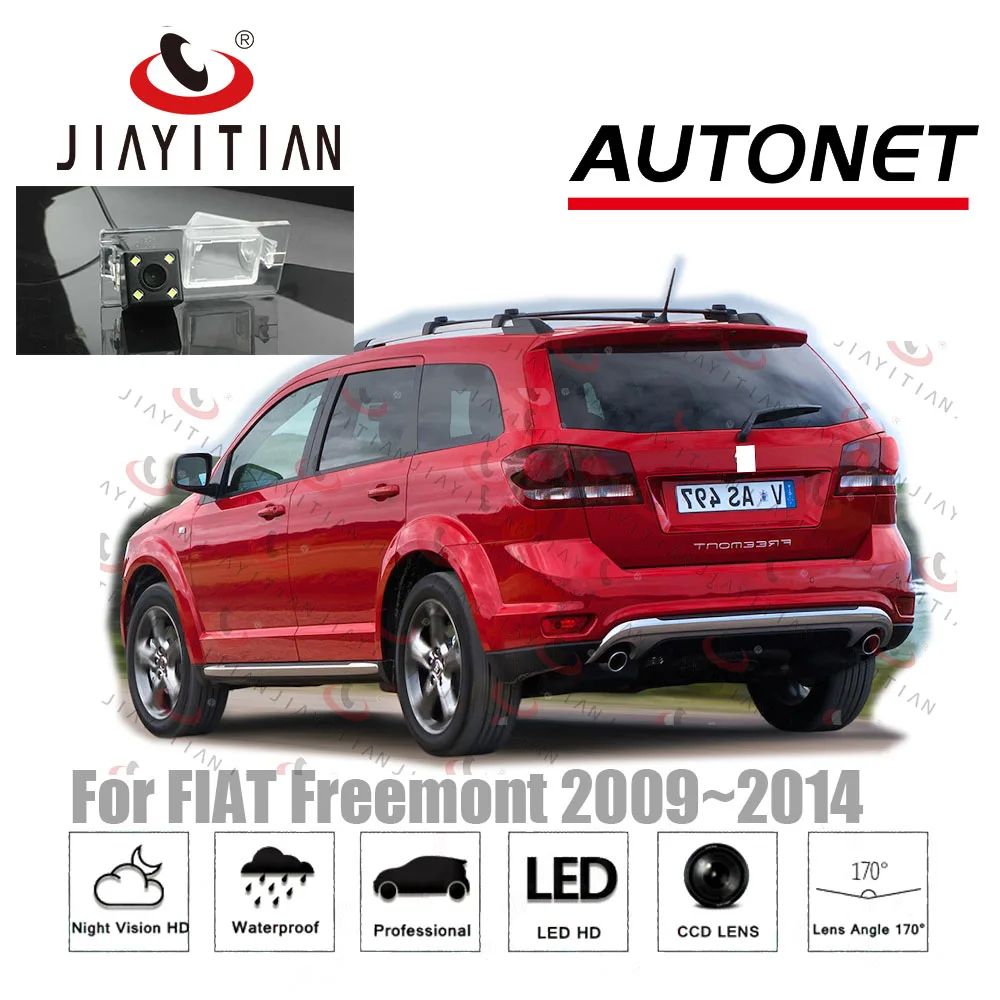 JIAYITIAN rear view camera For FIAT Freemont 2011~2017 CCD/Night Vision/Reverse Camera/Backup Camera/license plate camera