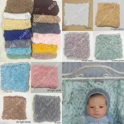 50*50cm Handcraft Acrylic Fiber Blanket Basket Stuffer Filler Newborn Baby Photography Background