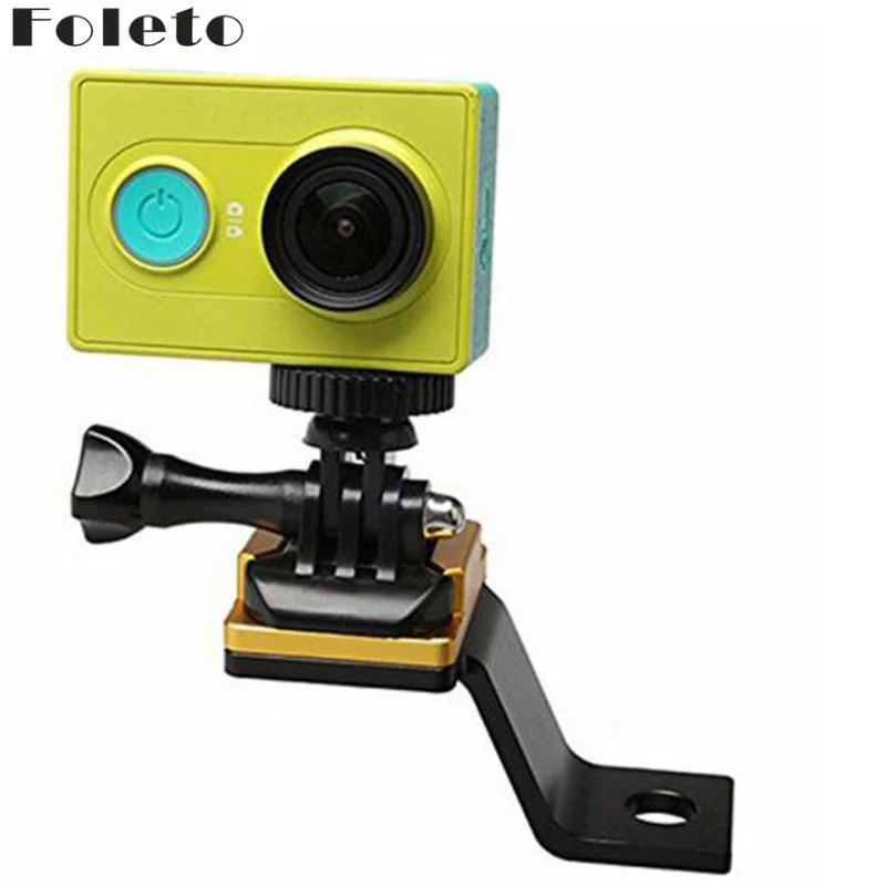 Foleto-핸들 바 오토바이 자전거 금속 홀더 마운트 미러 핀치 볼트, 프로 히어로 5 4 3 3 2 스포츠 액션 카메라 SJCAM 4k 6