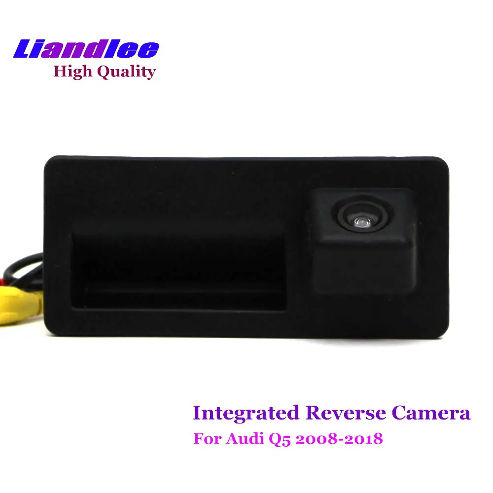 For Audi Q5 2008-2013-2018 Car Trunk Handle Rear Camera Parking Back Kit Accessories Integrated Dash Cam HD SONY CCD