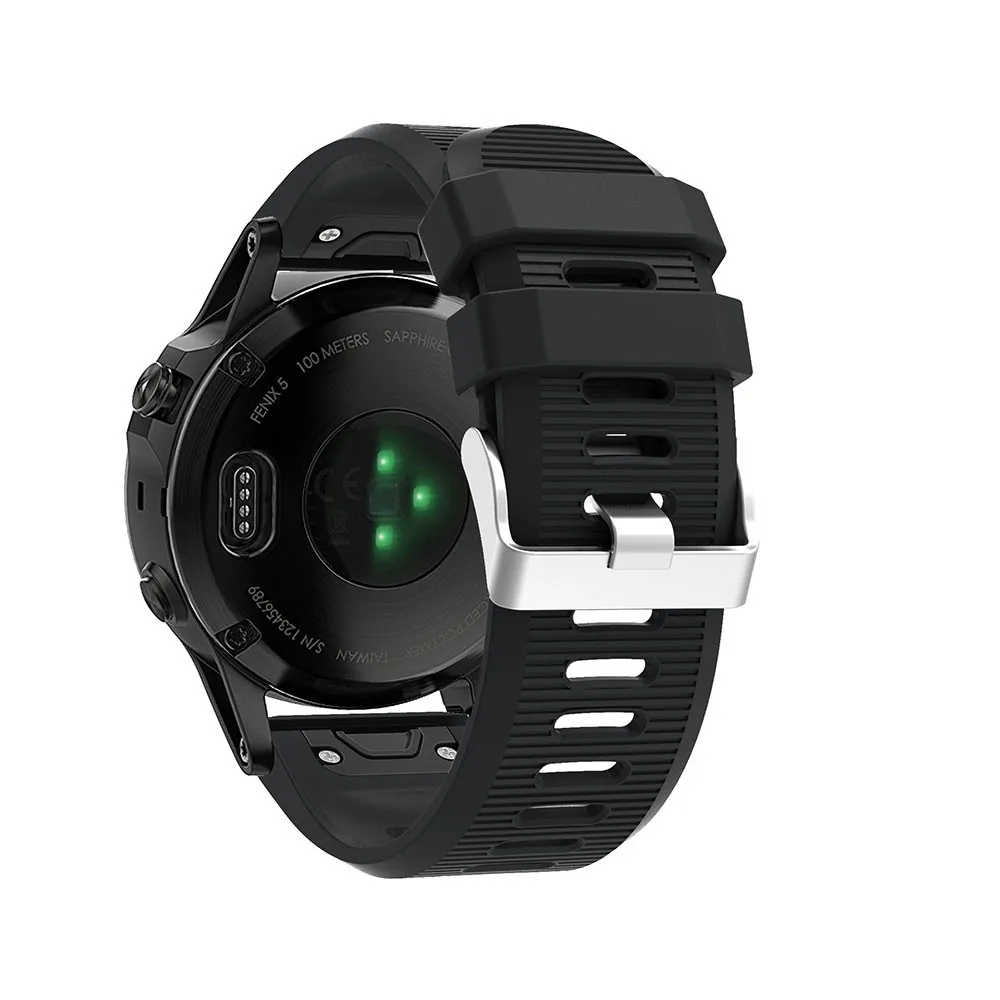 سوار ساعة Garmin Fenix 3 ، سيليكون ، سريع التحرير ، 26 مللي متر ، سهل التركيب ، لـ Garmin Fenix 5 X/5X Plus