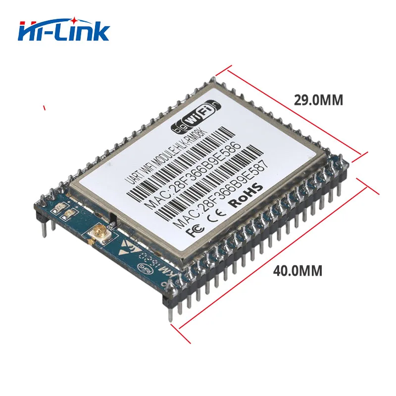 Free Ship  HLK-RM08K MT7688K serial WIFI module five- ethernet/ two-serial/UART to WIFI module MT7688K kit compatible hlk-rm04