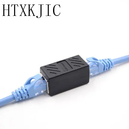10 قطعة/الوحدة Cat6 إيثرنت محول 8P8C RJ45 موصل شبكة تمديد كابل محول ل إيثرنت كابل الإناث إلى الإناث