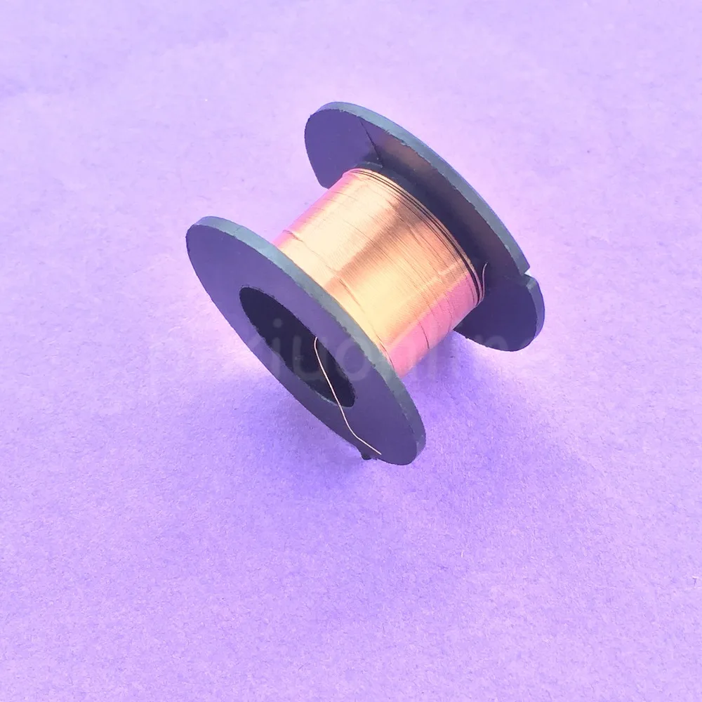 1roll J439Y 0.1mm Diameter Varnished Wire Thin Copper Wire DIY Rotor Enamelled Wire DIY Electromagnet Technology Making