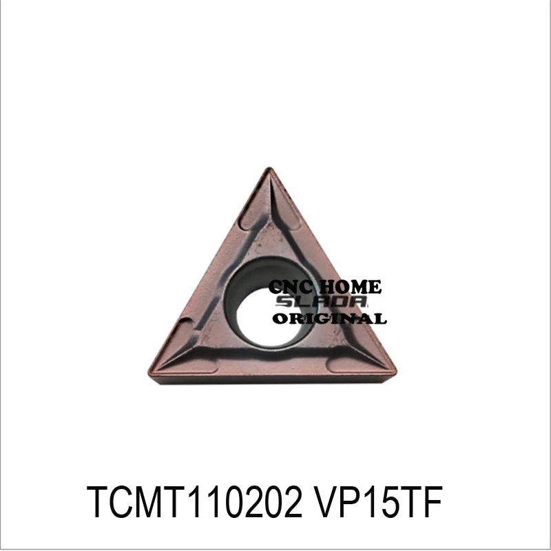 

Оригинальный TCMT110202 TCMT110204 TCMT110208 VP15TF твердосплавные вставки TCMT для токарного станка Резак Инструменты держатель CNC