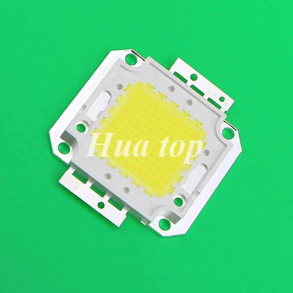 1Pcs Full 100W LED Integrated Chip light Source IC 10000LM High Power lamp Chips 32-35V 30*30mil Epistar SMD COB Floodlight Bulb