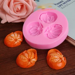 orange fruit silicone fandont mold Silica gel moulds  orange fruit  Chocolate molds  oranges candy mould silicone molds oranges