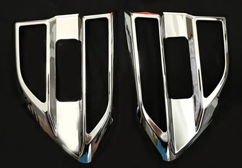

Suitable for ford ranger accessories ABS chrome side fender vent cover trim for FORD RANGER 16-17 new PICKUP car ranger styling