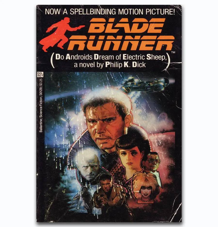 Hot Classic Movie 1982 Blade Runner Harrison 2-Silk Art Poster Wall Sticker Decoration Gift