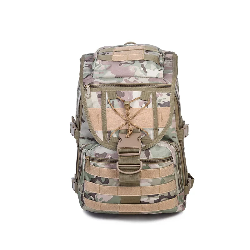 

Outdoor Backpack Army fan bag travel shoulder swordfish tactical Bag mountaineering camouflage 40L hunting military camo