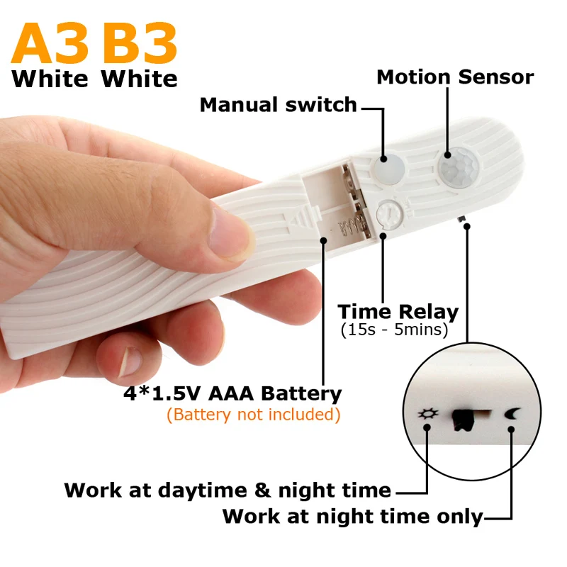 Motion Sensor 12V 24V 5V DC Movement Detector Timer Automatic Switch ON OFF PIR Infrared LED Strip Motion Sensor Light Switch