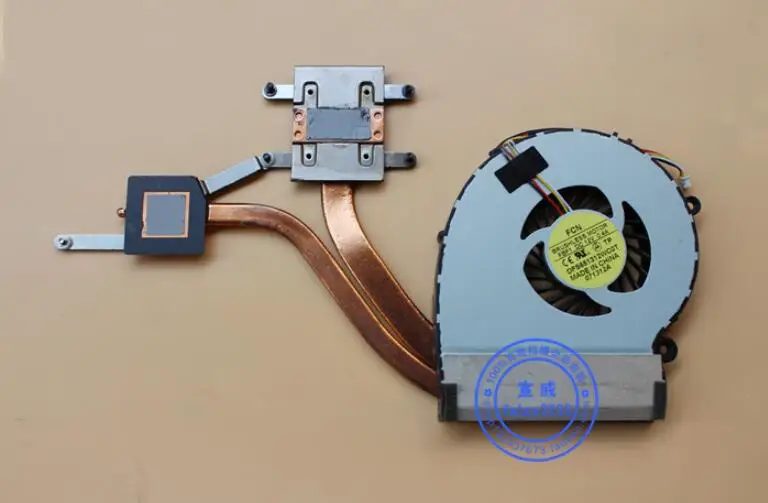 

FCN VIZIO CA27 DFS651312WCOT FBF1 DC 12V 0.4A 4-wire Heatsink Fan