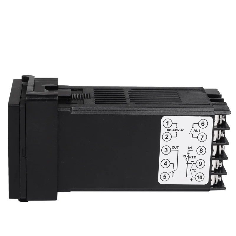 Controlador de temperatura PID econômico, entrada múltipla, saída do relé de entrada universal, REX C100, faixa 0 a 1300C, Top Vendor, 100-240V