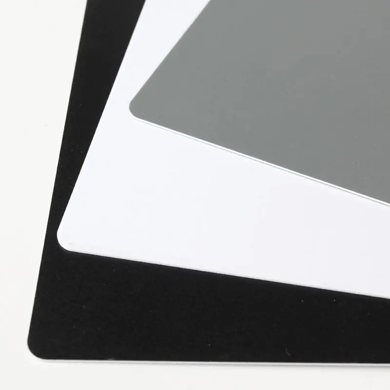 Estúdio fotográfico de tamanho grande 17.5cm * 12cm, 3 em 1, digital, branco, preto e cinza, cartões de equilíbrio, pulseira de cartão de exposição cinza para canon 5dii 60d