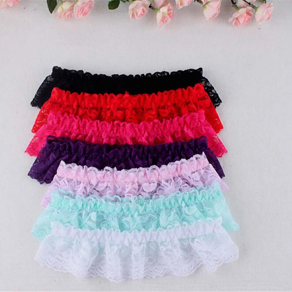 1PC Wanita Gadis Renda Bunga Cosplay Leg Garter Belt Tali Ikat Cincin Cosplay Pengantin Pakaian Dalam Wanita Pesta Pernikahan Bridal Pakaian Dalam Wanita