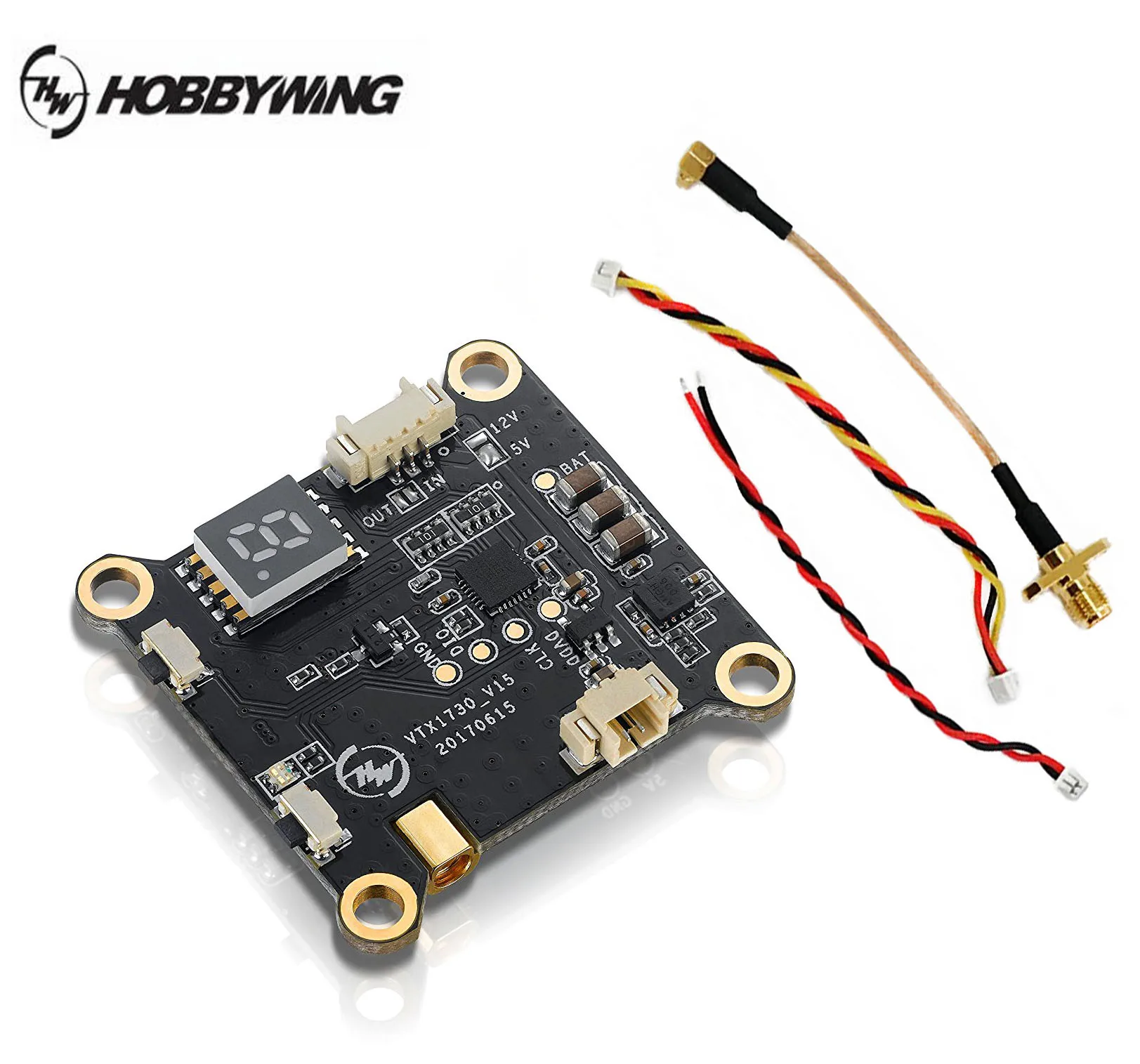 

HOBBYWING XRotor 5.8G 48CH 0/25/200mW Switchable Video FPV Transmitter VTX 7-25V 30.5x30.5mm for Flight control FPV Freestyle