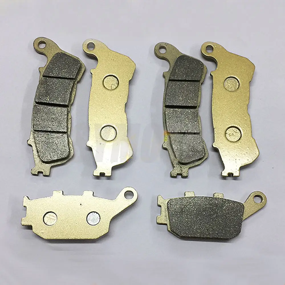 Motorcycle Front and Rear Brake Pads for Honda XL 700 Transalp 08-12 CB 600 CB600F Hornet 07-13 NC 700 NC700 2012 2013 CBF600