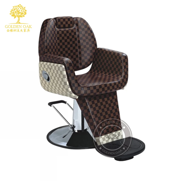 European hair salons dedicated to restore ancient ways. Hairdressing chair haircut chair. Barber chair. Hairdressing chair