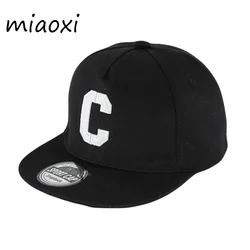 New Arrival Kids Letter Summer Baseball Cap For Boys C Hip Hop Adjustable Casual Unesex School Fashion Hats Girl Caps