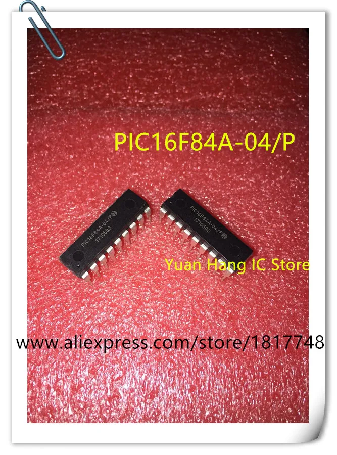 

Free Shipping 10pcs/lots PIC16F84A-04/P PIC16F84A PIC16F84 DIP-18 100%New original IC