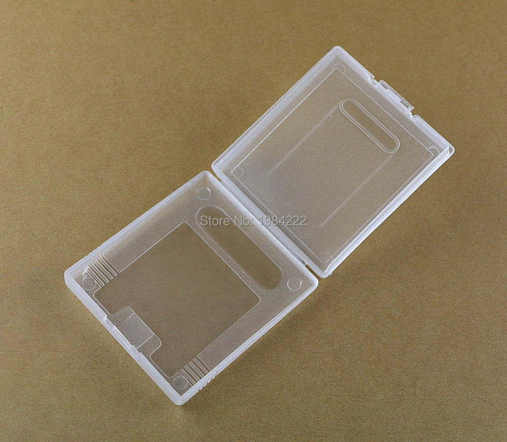 닌텐도 게임보이 컬러 포켓 GB GBC GBP용 플라스틱 게임 카트리지 케이스 10개/묶음
