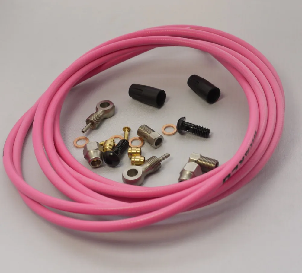 HYDRAULIC HOSE KIT SUIT AVID JUICY 5 7 CARBON ULTIMATE PINK 300CM