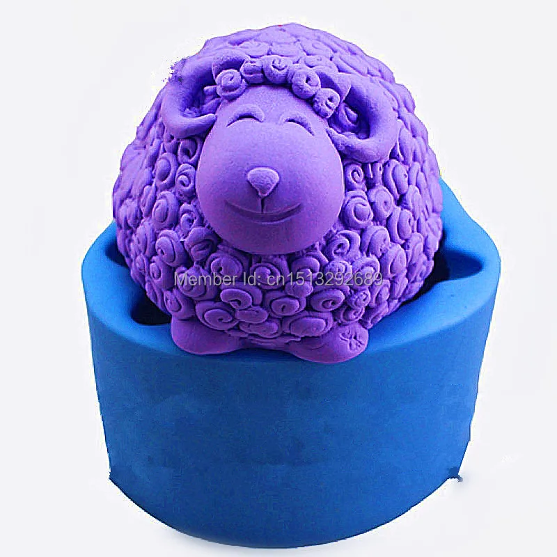 

Modelling of the Sheep Soap Mold, Handmade Soap Mold, Silicone Soap Mold, High Quality