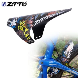 ZTTO mountain bike fender 26 27.5 29-inch road bike front and rear fender quick installation mini bikini fenders