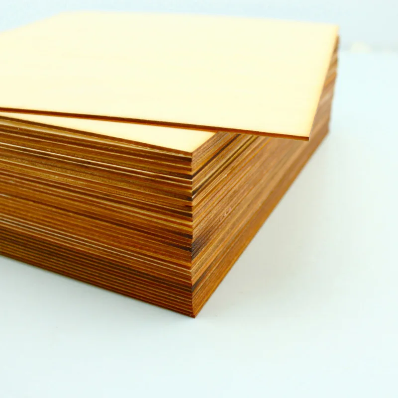 Model of veneer Small wood material wood manually diy house building model200*300mm