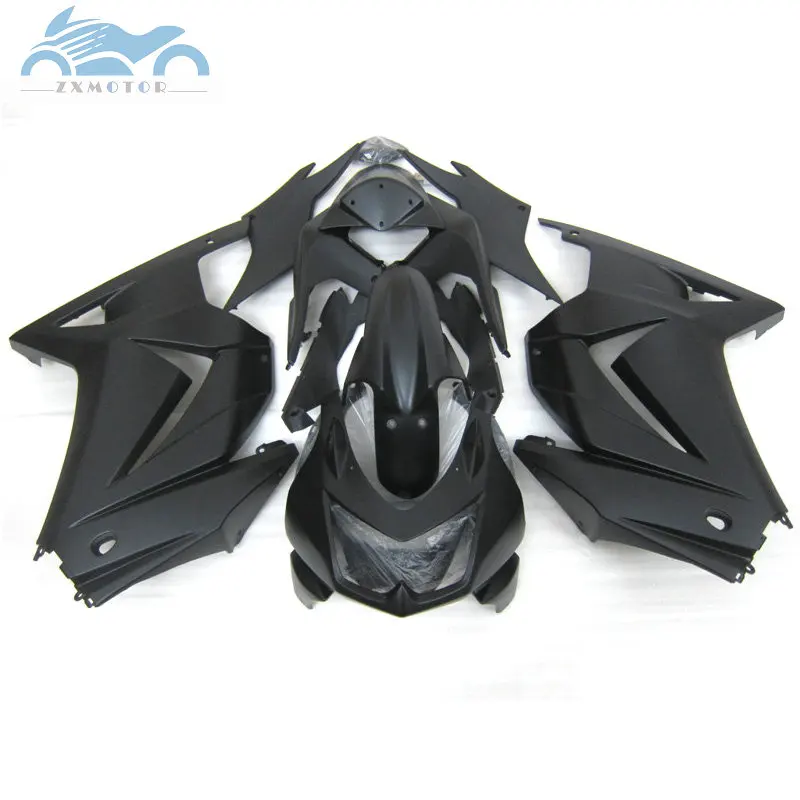 Free Custom Injection fairings kit for KAWASAKI Ninja 250R ZX250 2008-2014 sport fairing kits EX250R 08-14 matte black bodyworks