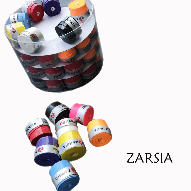 30pcs ZARSIA super viscous tennis overgrips thin 0.6mm smooth tennis Grips,badminton racquet overgrips,tennis products