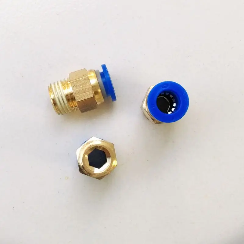 20pcs/lot 8mm Tube 1/4'' Thread Pneumatic Fitting Quick Joint Connector PC8-2