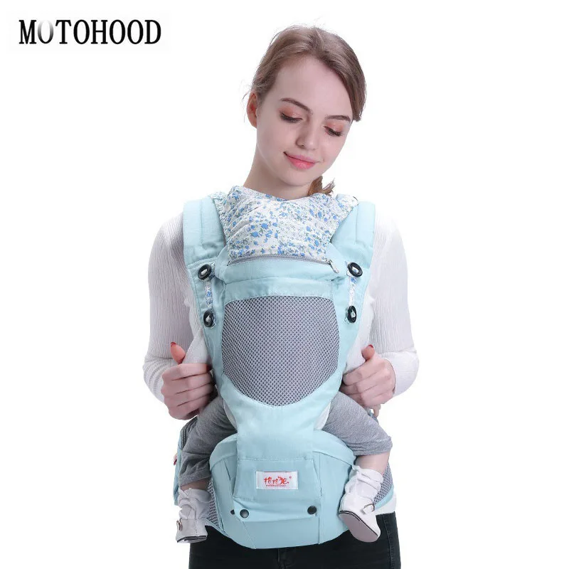 MOTOHOOD Multifunction Baby Carriers Breathable Portabebe Ergonomico Baby Kangaroo  Baby Carrier Wraps Newborn Baby Sling