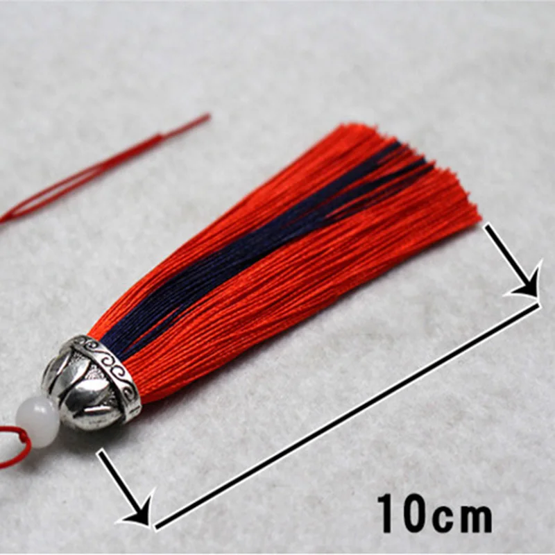 New arrival Cotton tassels Tasbih 7 Colors Bead tassel Two-color matching Metal and cotton Misbaha fringe