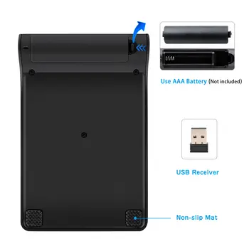 8 best sales Portable keyboard mouse - №2