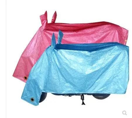 Electric vehicle cover electric motorbike cover sun protection motor clothing cover sunshade cloth padded dust cover