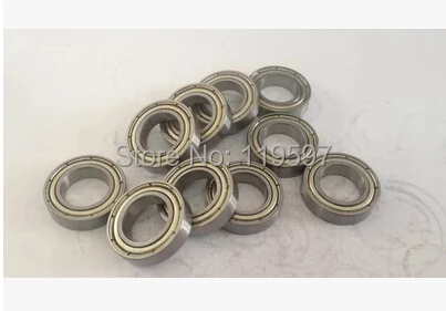 10pcs 6803ZZ 6803ZZ terlindung dalam alur bola Radial bantalan 17 x 26 x 5 mm