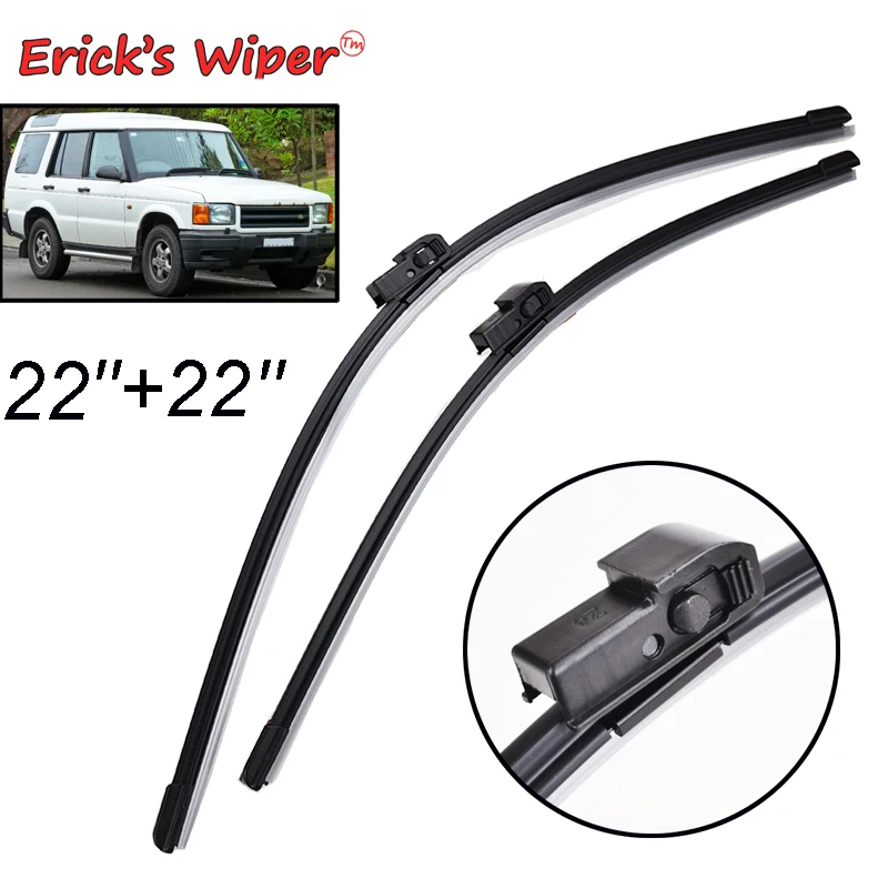 Erick's Wiper Front Wiper Blades For LAND ROVER DISCOVERY 2 L318 1998 - 2004 Windshield Windscreen Window Rain Brushes 22