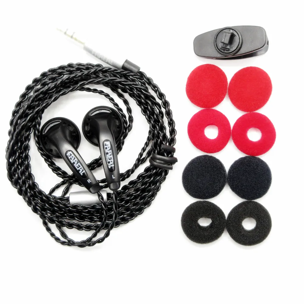 FAAEAL 64ohm 3.5mm In Ear HiFi Earbuds In Ear Earphone Alloy Tune Earbuds DIY Earphone DJ Sweet Earburd