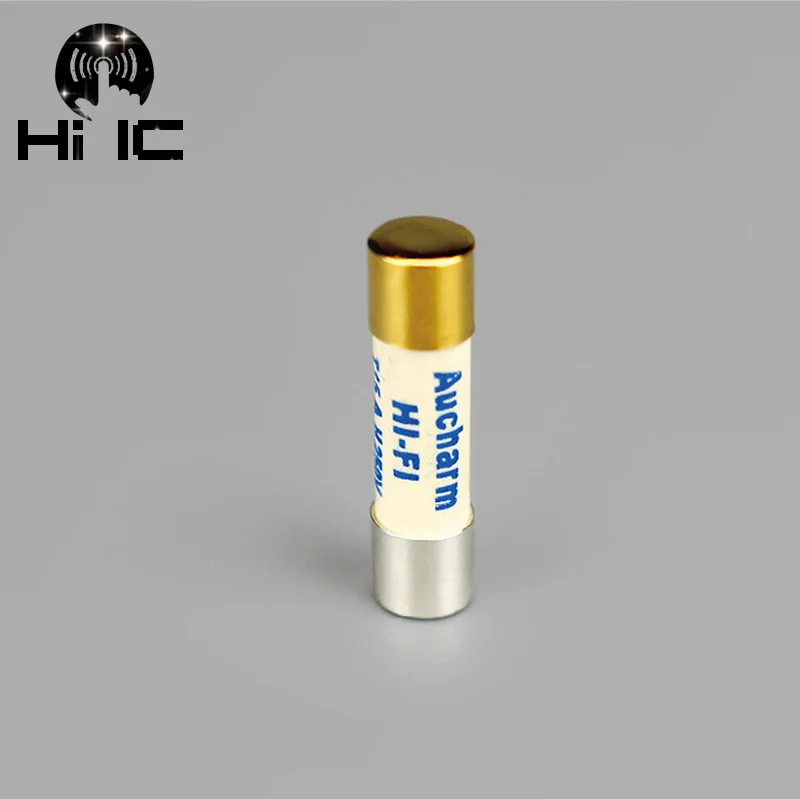 1PCS HIFI 4N Sterling silver Fuse CD Audio Amplifier Tube Amp Fuse 5*20mm 0.5A -15A Electronic Component AudioTube