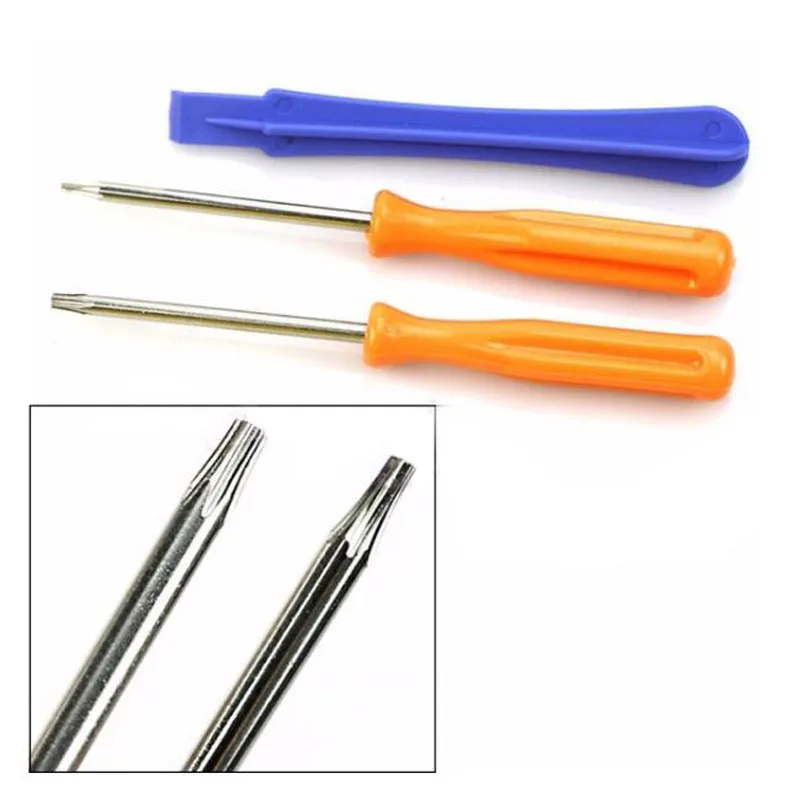 Cabeça de joystick analógica 3d, peças de reposição + ferramentas de reparo de abertura t8 t6, chave de fenda para xbox one