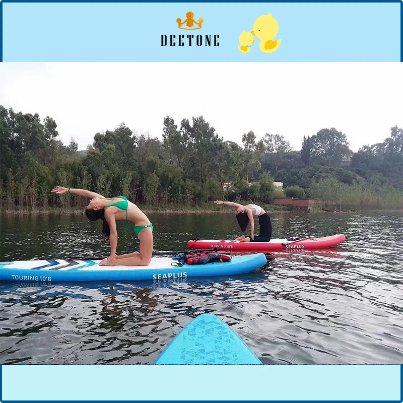 Inflatable Yoga Mats Gymnastic Mat On Water Fitness Floating INFLATABLE WATER MAT